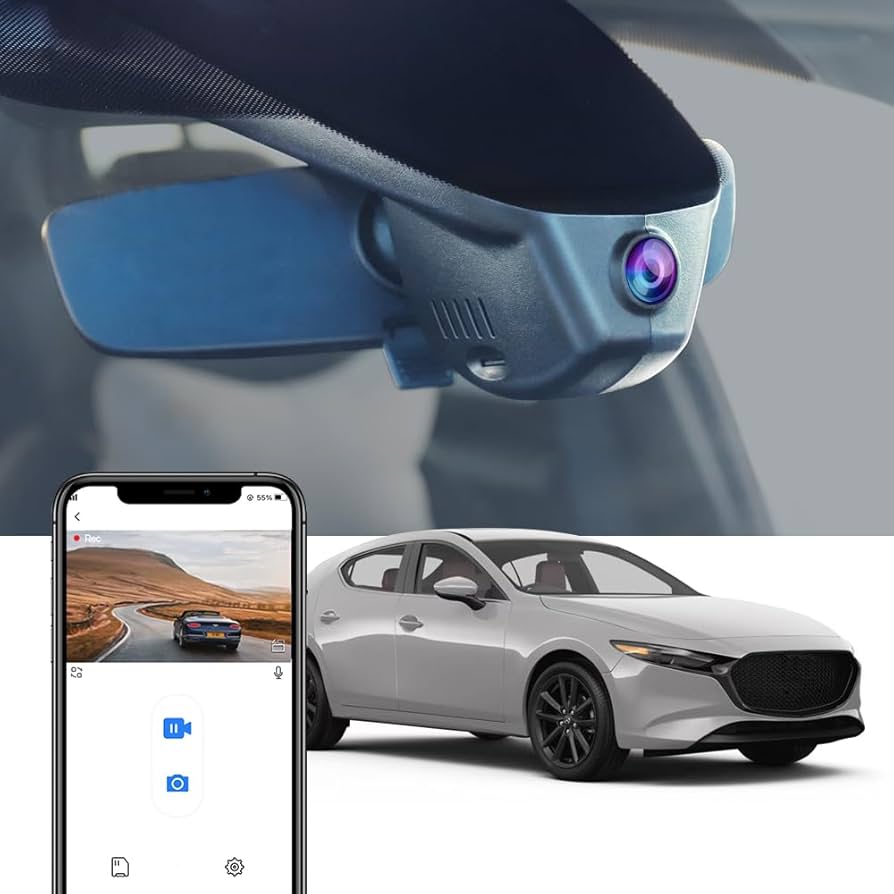 دوربین ثبت وقایع-فابریک-مزدا -تک لنز