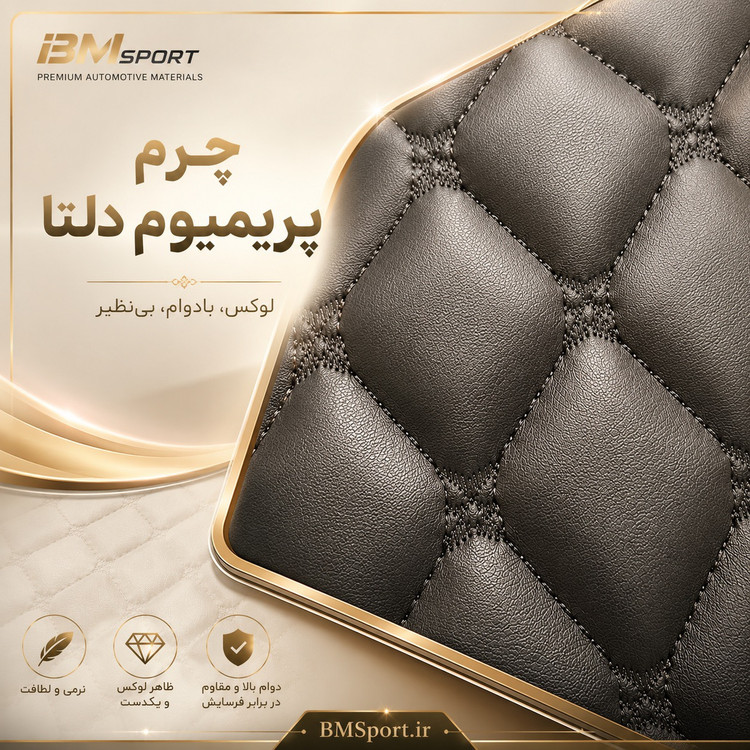 کفپوش ۵بعدی چرم دلتا چری تیگو ۹